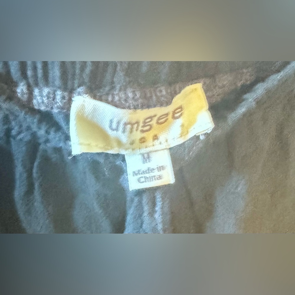 Umgee Linen Cotton Blend Shorts Black size medium - Picture 2 of 10